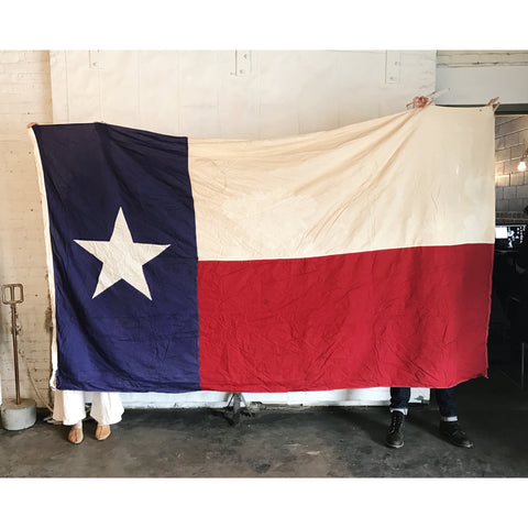 HUGE VINTAGE TEXAS FLAG