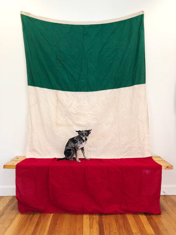 VINTAGE ITALIAN FLAG
