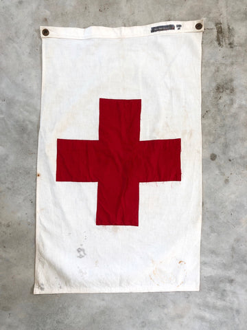 VINTAGE MEDIC FLAG #12