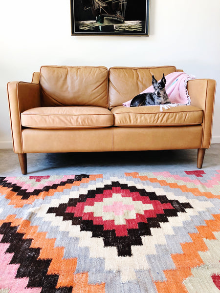 VINTAGE KILIM RUG "CATHIE"