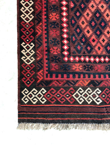 VINTAGE AFGHAN KILIM RUG "LOUISE"