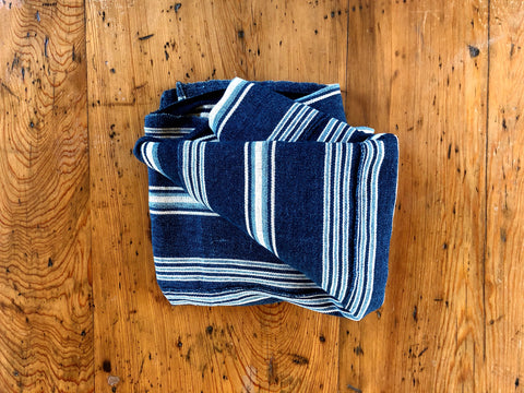 ANTIQUE MALIAN INDIGO MUD CLOTH