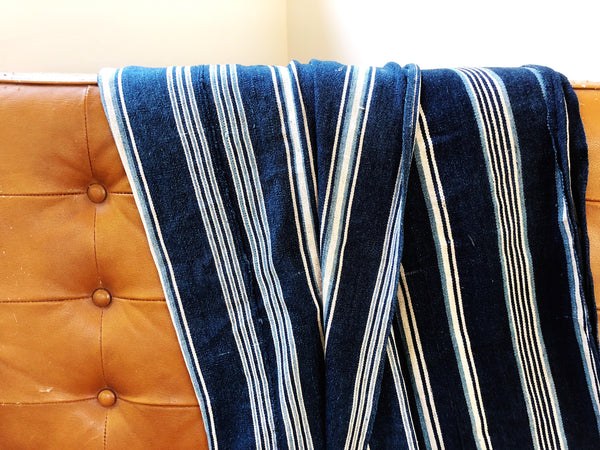 ANTIQUE MALIAN INDIGO MUD CLOTH