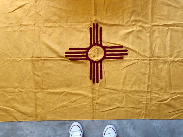 VINTAGE NEW MEXICO STATE FLAG