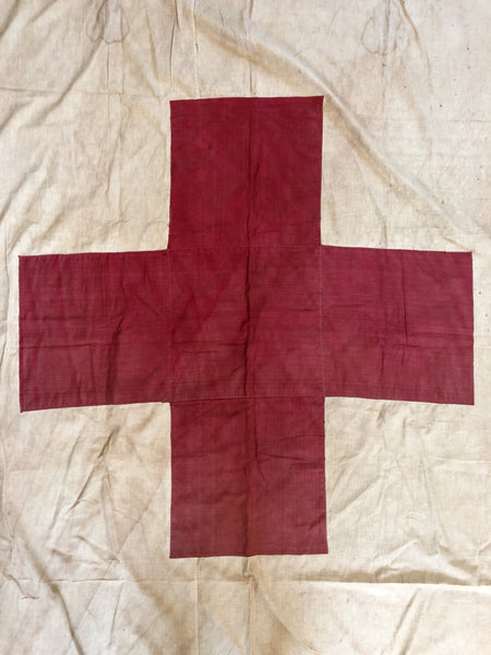 PERSONAL COLLECTION: WW1 ERA MEDIC FLAG #16