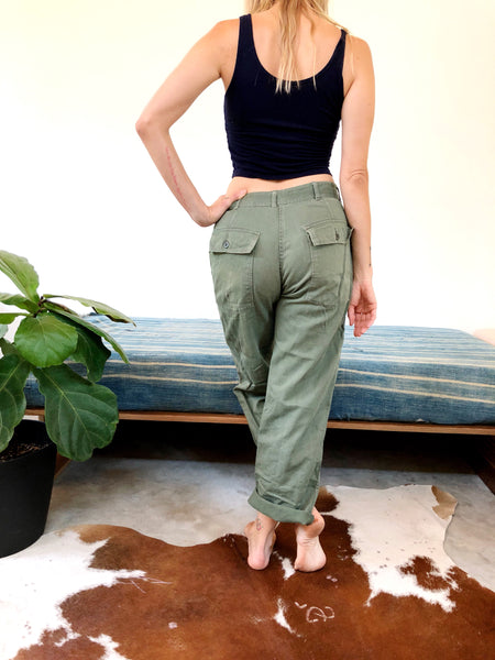 MILITARY ZIPPER FLY FIELD PANTS #2