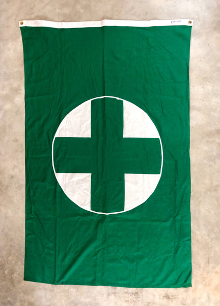 VINTAGE PHARMACY FLAG