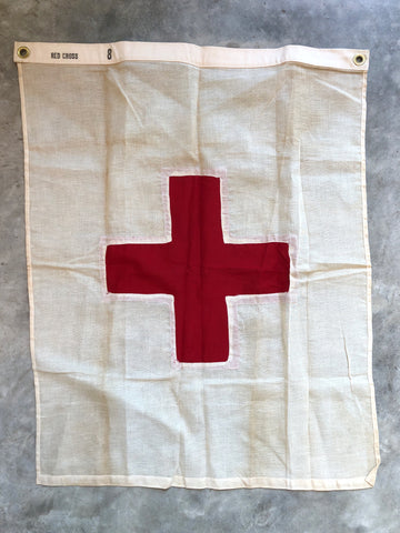 VINTAGE MEDIC FLAG #17