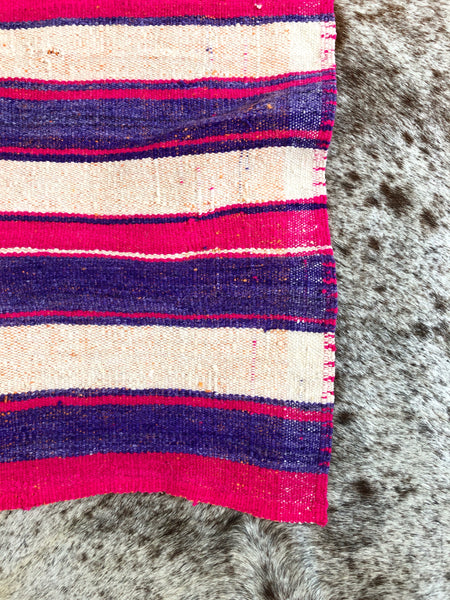 VINTAGE PERUVIAN FRAZADA BLANKET