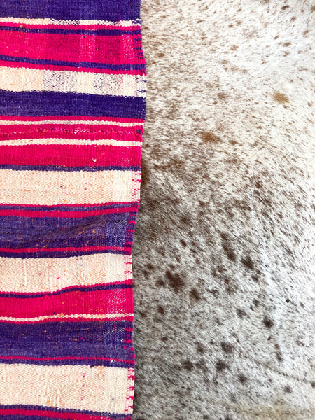 VINTAGE PERUVIAN FRAZADA BLANKET