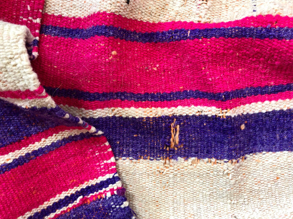 VINTAGE PERUVIAN FRAZADA BLANKET