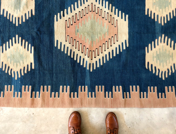VINTAGE KILIM RUG "ALANA"