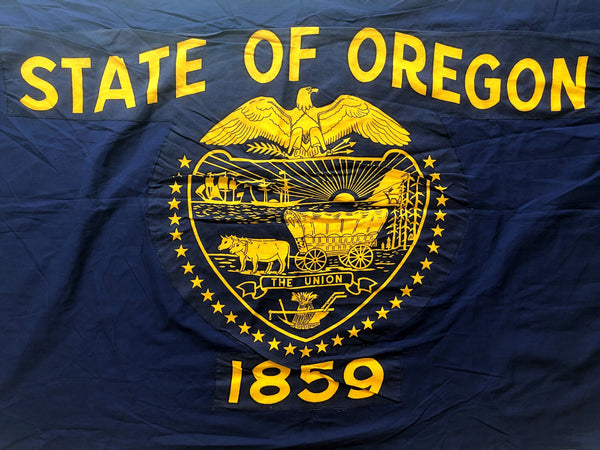 VINTAGE OREGON STATE FLAG