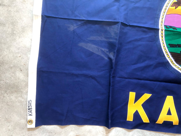 VINTAGE KANSAS STATE FLAG