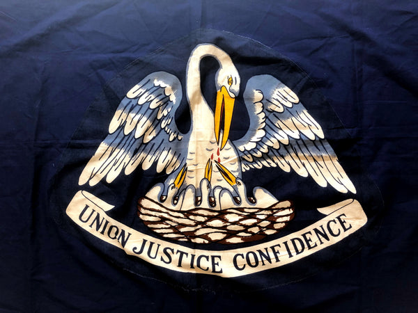 VINTAGE LOUISIANA STATE FLAG