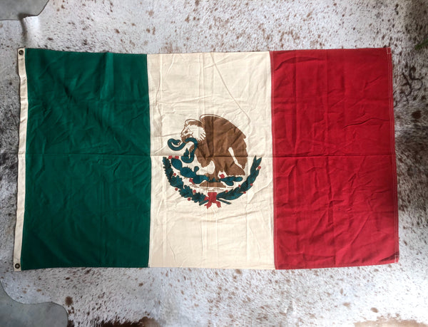 VINTAGE MEXICAN FLAG