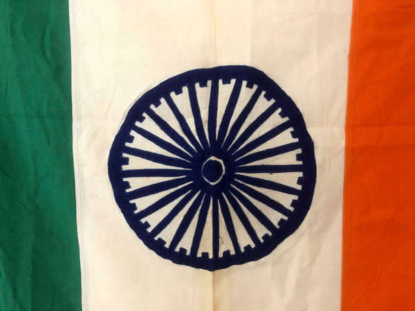 VINTAGE INDIA FLAG