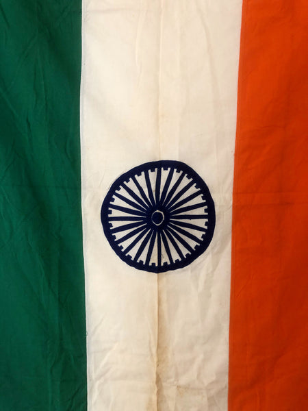VINTAGE INDIA FLAG