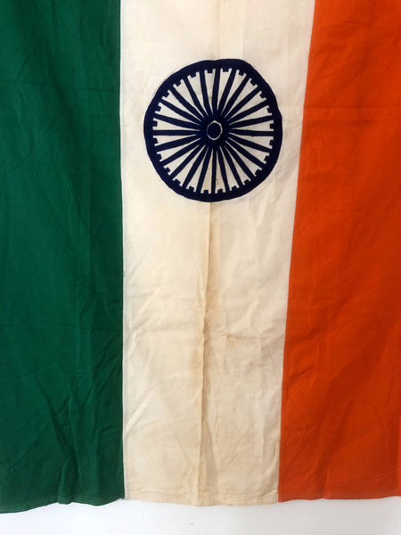 VINTAGE INDIA FLAG