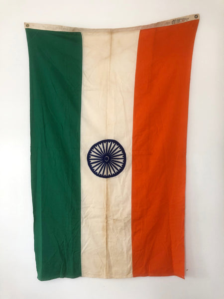 VINTAGE INDIA FLAG