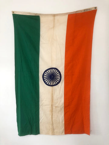 VINTAGE INDIA FLAG