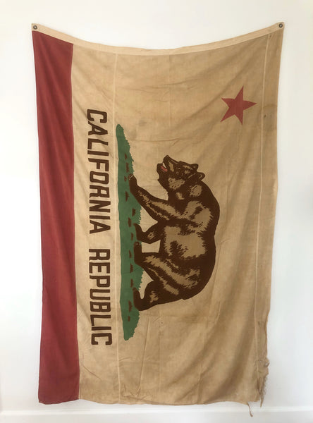 VINTAGE CALIFORNIA STATE FLAG