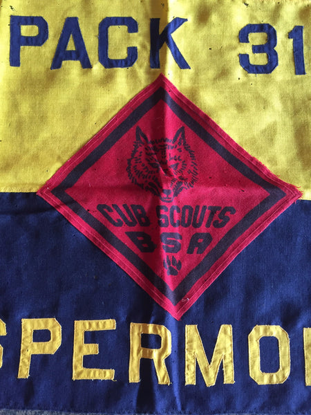 VINTAGE CUB SCOUT FLAG TROOP 31