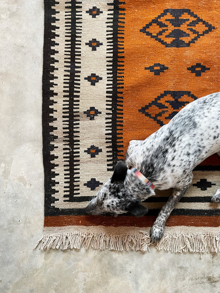 VINTAGE KILIM RUG "BANJO"