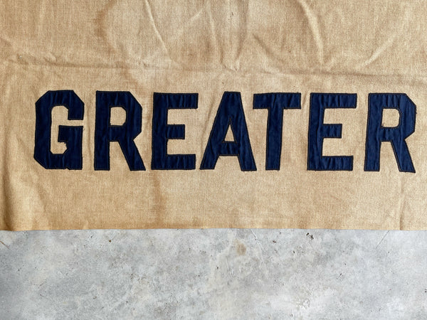 1930/40'S GIRL SCOUT FLAG OF GREATER NEW YORK