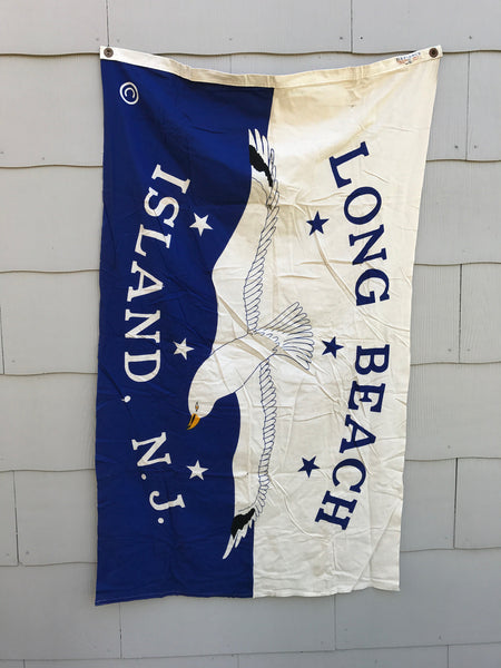 VINTAGE LONG BEACH ISLAND N.J. FLAG