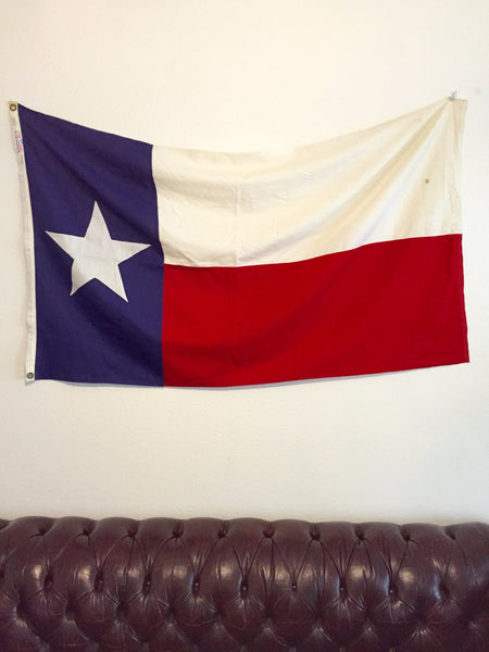 VINTAGE 1970'S TEXAS STATE FLAG