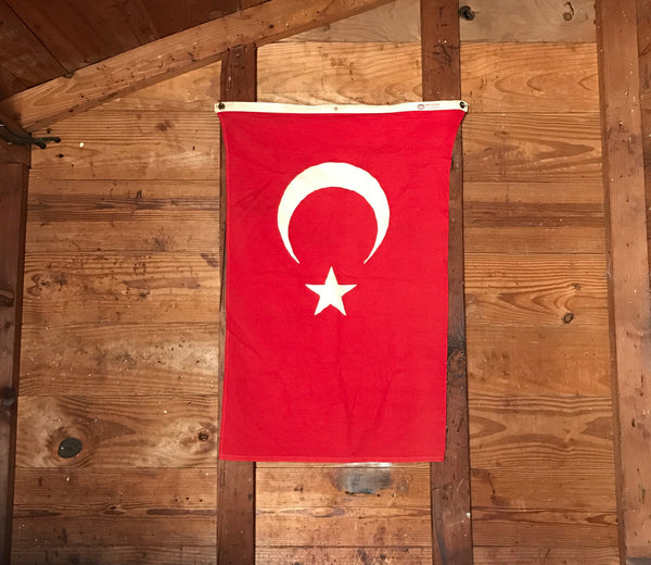 VINTAGE TURKEY FLAG