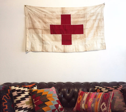 WW2 ERA MEDIC FLAG