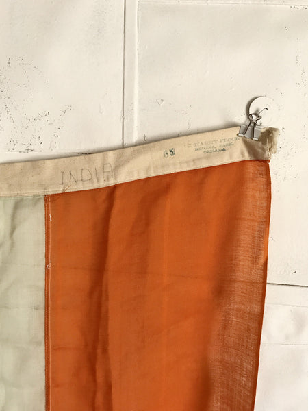 VINTAGE INDIA FLAG