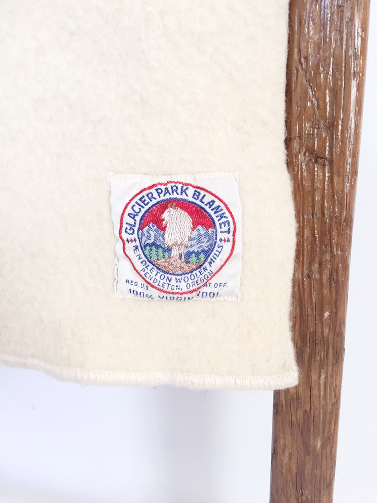 VINTAGE GLACIER PARK PENDLETON BLANKET Catalpa
