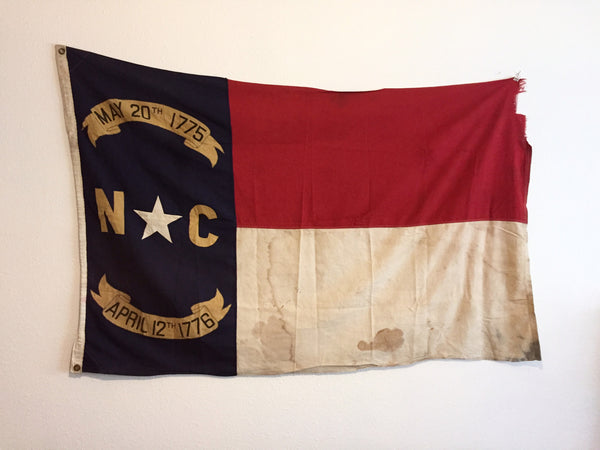 VINTAGE NORTH CAROLINA STATE FLAG