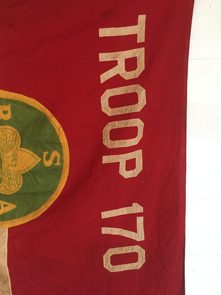 1940'S BOY SCOUT FLAG TROOP 170