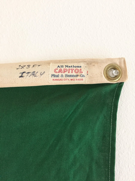 VINTAGE ITALY FLAG