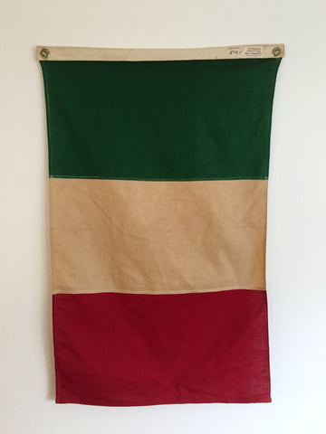 VINTAGE ITALY FLAG