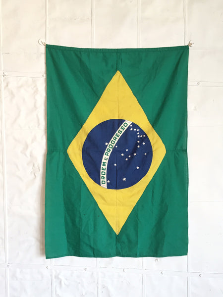 VINTAGE BRAZIL FLAG
