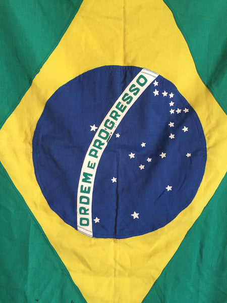 VINTAGE BRAZIL FLAG