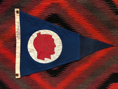 VINTAGE NATIVE AMERICAN PENNANT