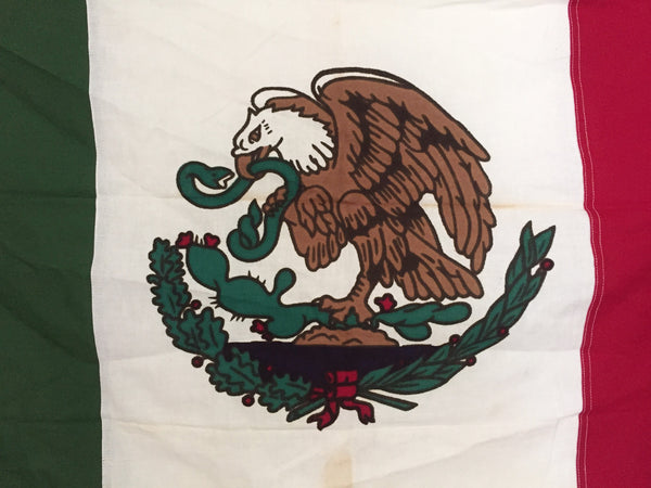 VINTAGE MEXICAN FLAG