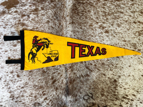 VINTAGE TEXAS PENNANT