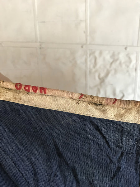 VINTAGE NAUTICAL SIGNAL FLAG "N"