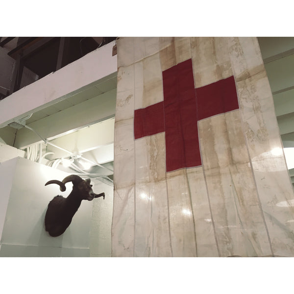 WW2 ERA MEDIC FLAG