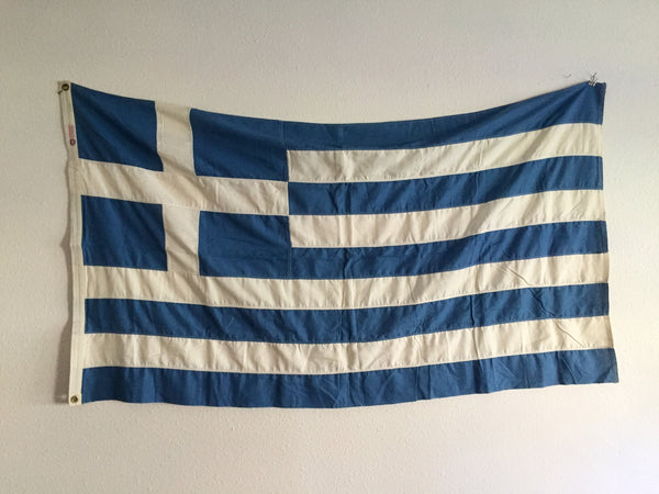 VINTAGE GREECE FLAG
