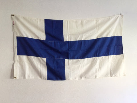 VINTAGE FINLAND FLAG