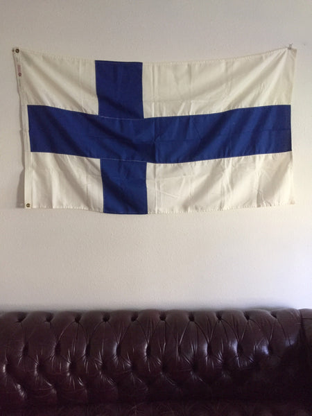 VINTAGE FINLAND FLAG