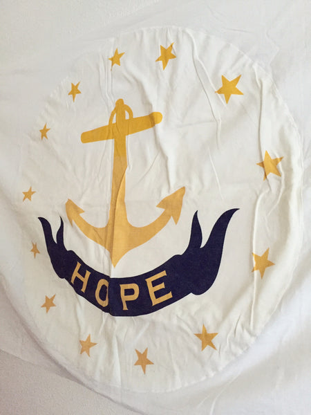 VINTAGE RHODE ISLAND STATE FLAG